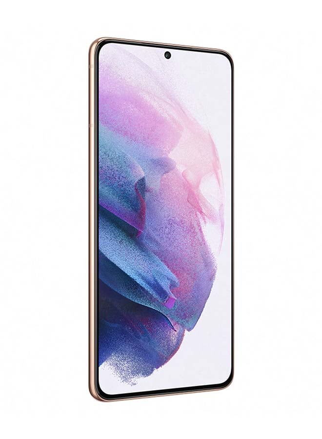 سامسونج هاتف جالاكسي S21 بلس ثنائي الشريحة بذاكرة رام 8 جيجابايت وذاكرة داخلية 256 جيجابايت، ويدعم تقنية 5G بلون بنفسجي فانتوم- إصدار عالمي - Image 5