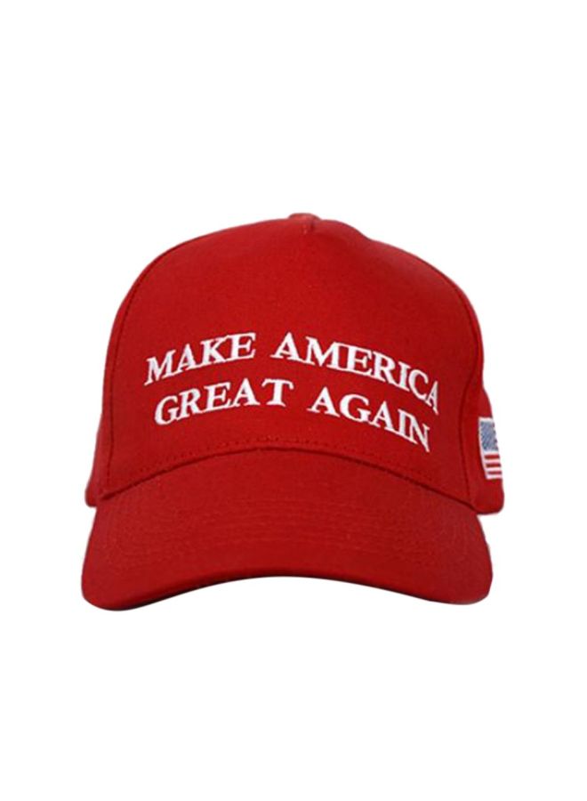 Bluelans - Letters Printed Donald Trump Republican Cap Red/White/Blue - Image 1