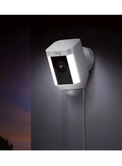 Ring WiFi Smart Home Security Spotlight Battery Hardwired Camera With Motion Detection And Night Vision  - Image 4