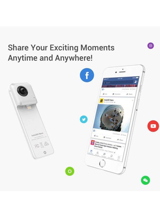 Insta360 Nano Dual Lens VR Camera For Apple iPhone - Image 5