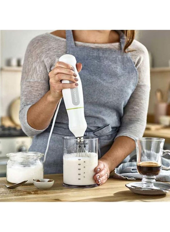 KENWOOD - Portable Hand Blender HDP109WG Silver/Clear/White - Image 1