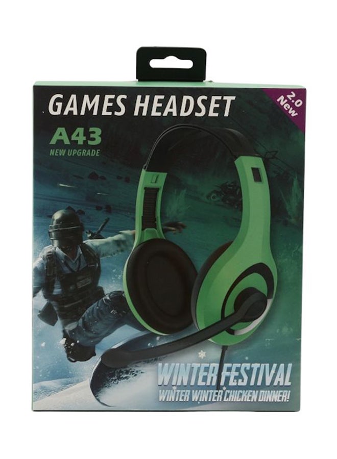 Wired Over-Ear Gaming Headset With Mic - Image 2