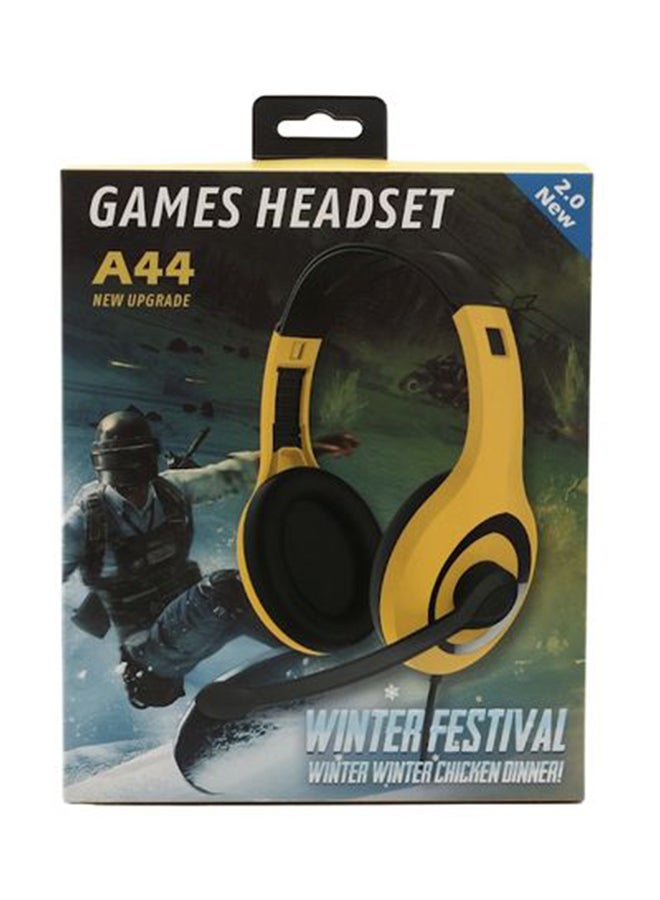 Wired Over-Ear Gaming Headset With Mic - Image 2
