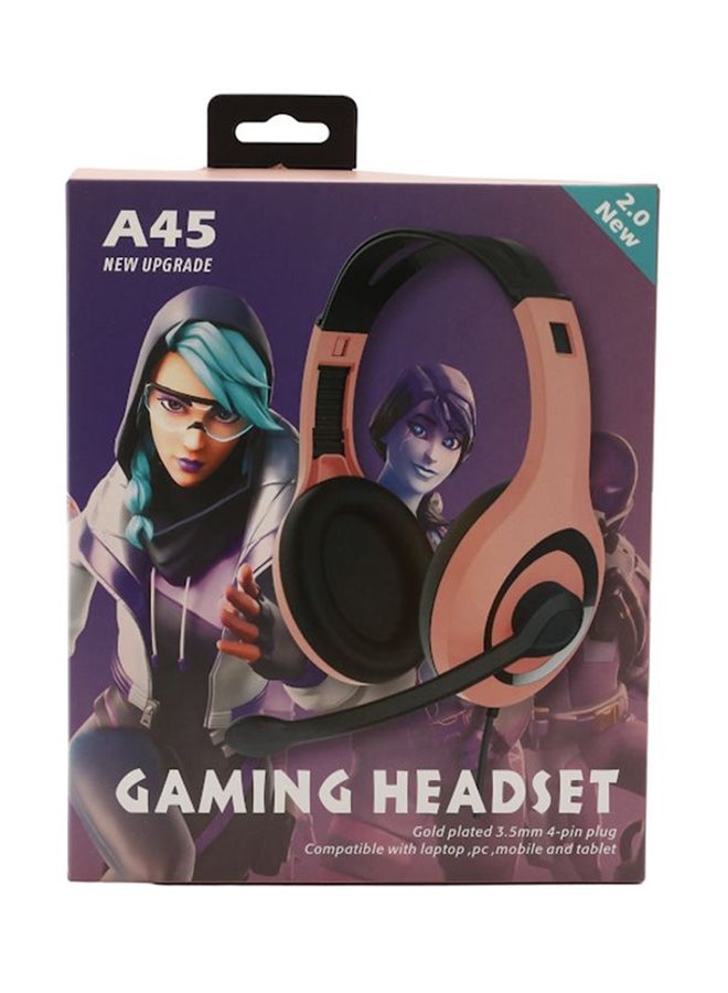 Wired Over-Ear Gaming Headset With Mic - Image 2