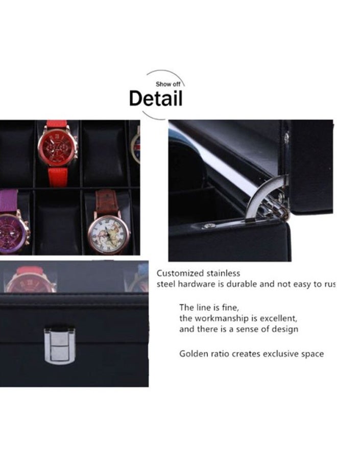 بيوينتي علبة للساعات من الخشب بـ 10 فتحات - Image 3