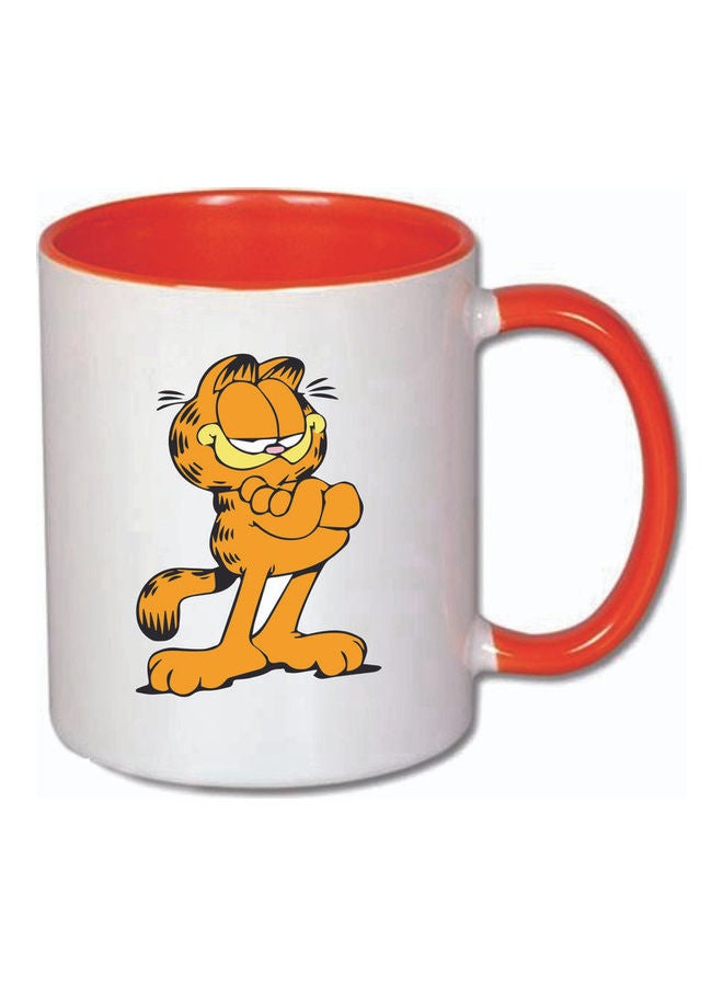 Garfield Printed Ceramic Mug Multicolour