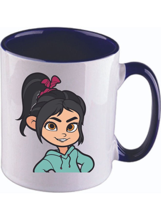 Vanellope Von Printed Ceramic Mug Multicolour