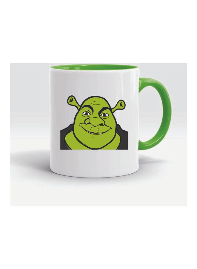 Shrek Printed Ceramic Mug Multicolour