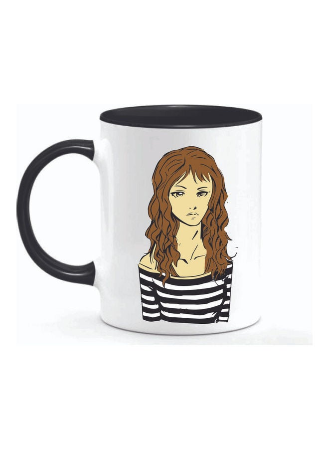Girly Printed Ceramic Mug Multicolour