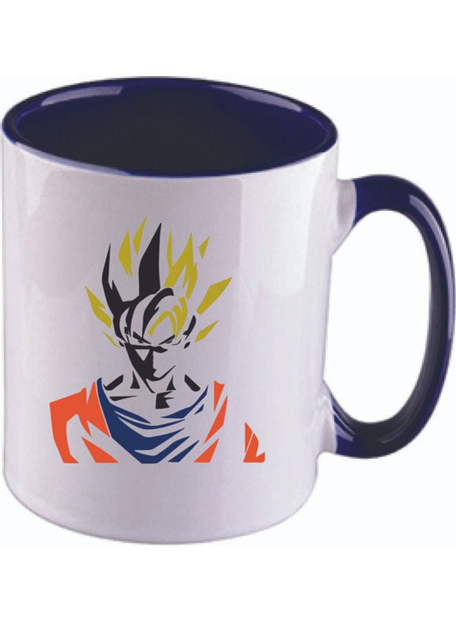 مج من السيراميك بطبعة شخصية جوكو من مسلسل Dragon Ball Z متعدد الألوان