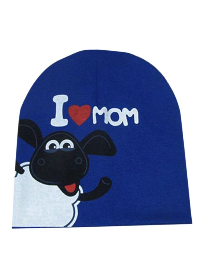 Bluelans Cute Warm Beanie Blue/White  - Image 2