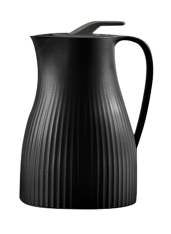 دلتي قارورة مفرغة من الهواء من البلاستيك أسود - Image 1