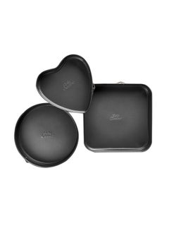 3- Piece Non Stick Baking Pan Black 28cm - v1611764167/N43984734A_1