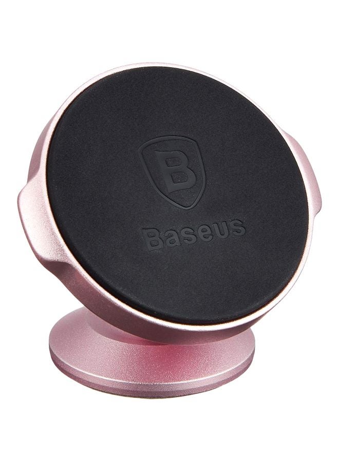 Baseus 360 Degree Rotational Mobile Phone Car Mount Black/Rose Gold - Image 1