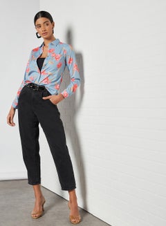 Floral Print Relaxed Shirt Multi - v1611771029/N41177930V_3