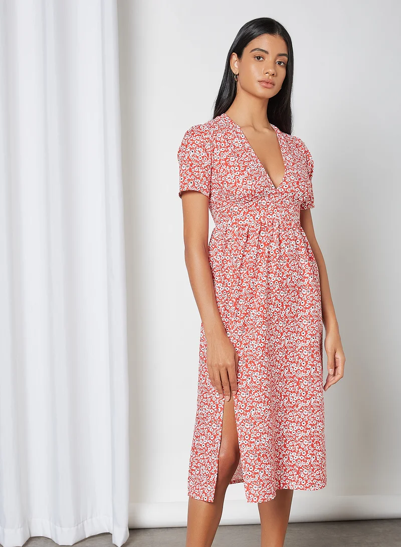 High Streets Ditsy Print Dress