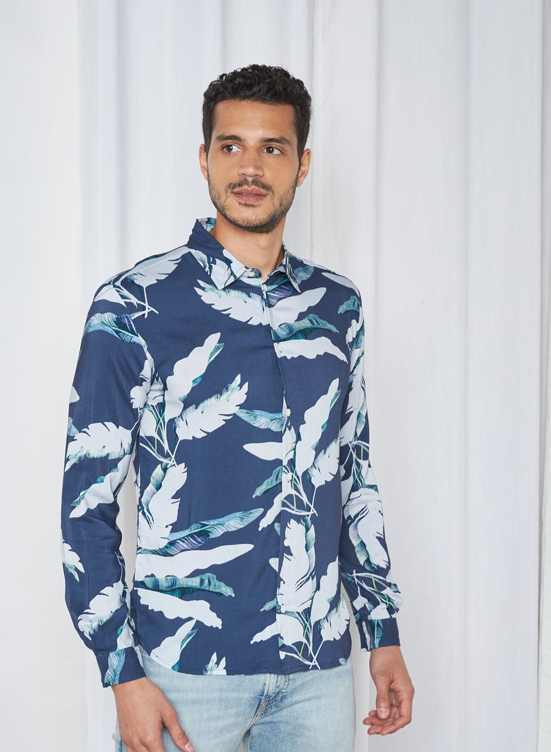 STATE 8 - Floral Shirt Multi - Image 1