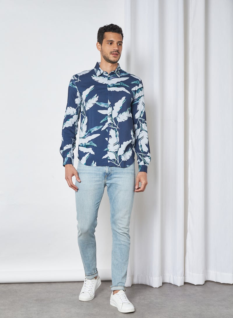 STATE 8 - Floral Shirt Multi - Image 1