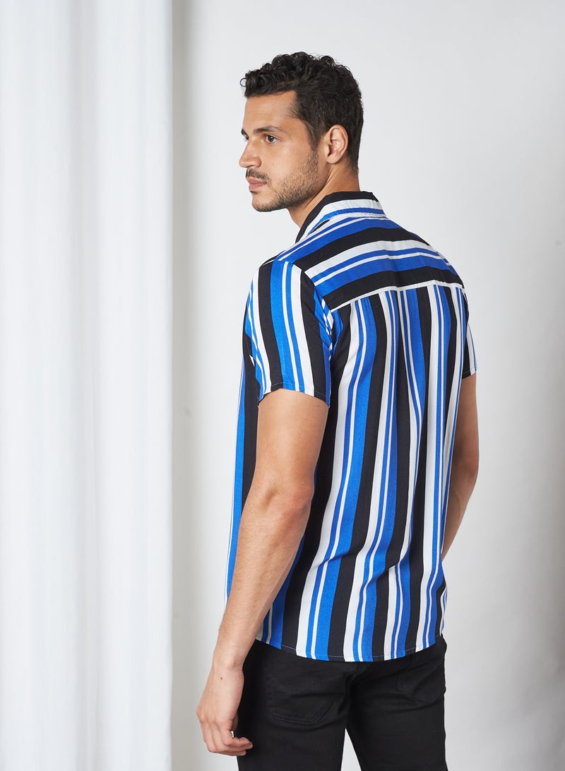 STATE 8 - All-Over Striped Shirt Multi - Image 1