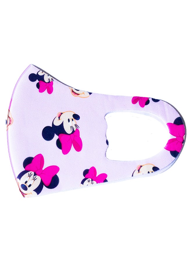 Miney Mouse Reusable Kids Face Mask