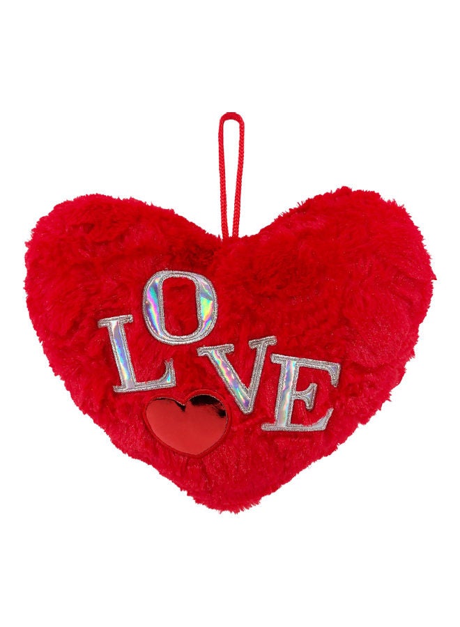 بارتي ماجيك وسادة مخملية بتصميم كلمة "Love" 25سم 