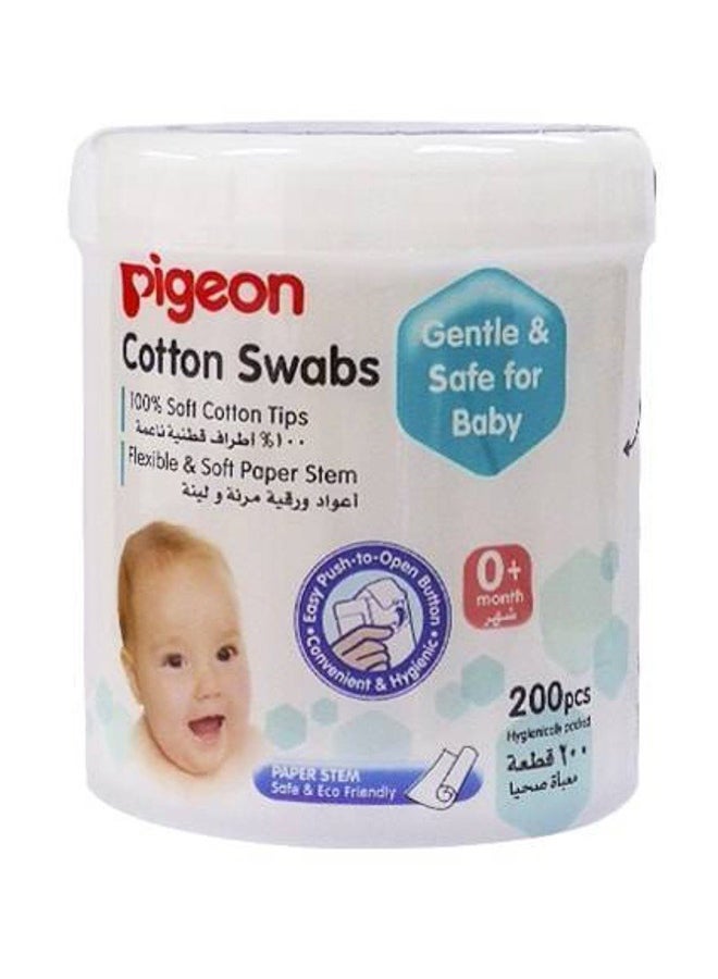 pigeon 200-Piece Cotton Swabs  - Image 1