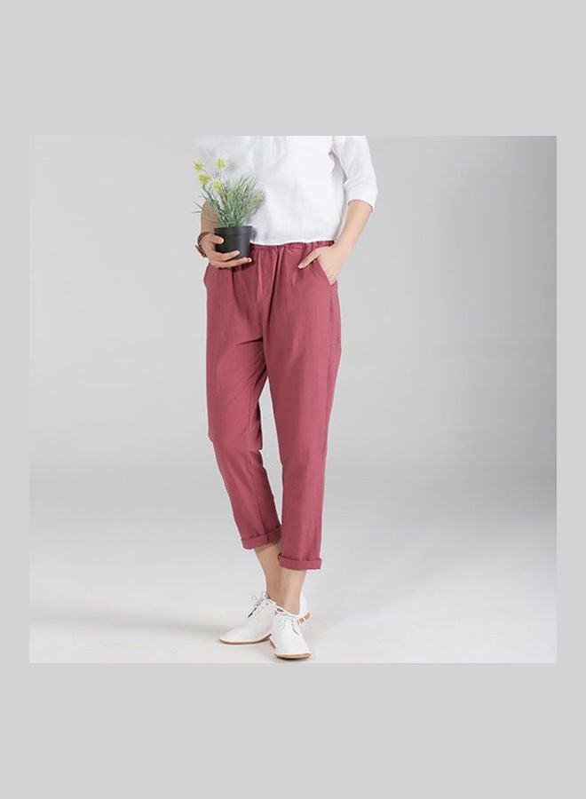 Generic - Loose Harem Trouser Red - Image 1