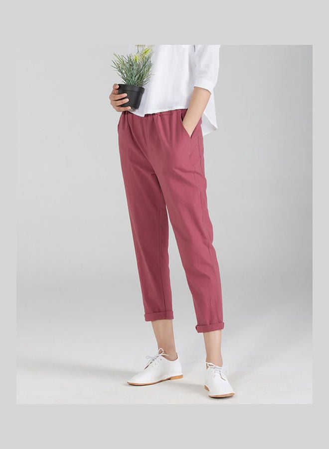 Generic - Loose Harem Trouser Red - Image 1