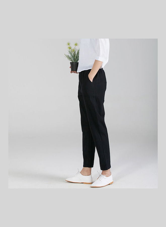 Loose Harem Trouser Black - Image 2