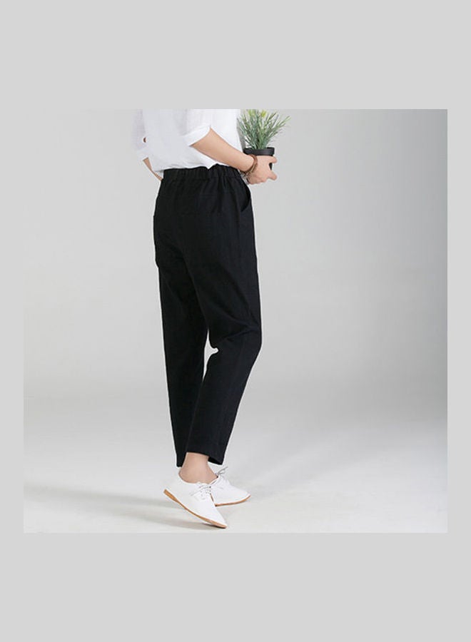 Loose Harem Trouser Black - Image 5
