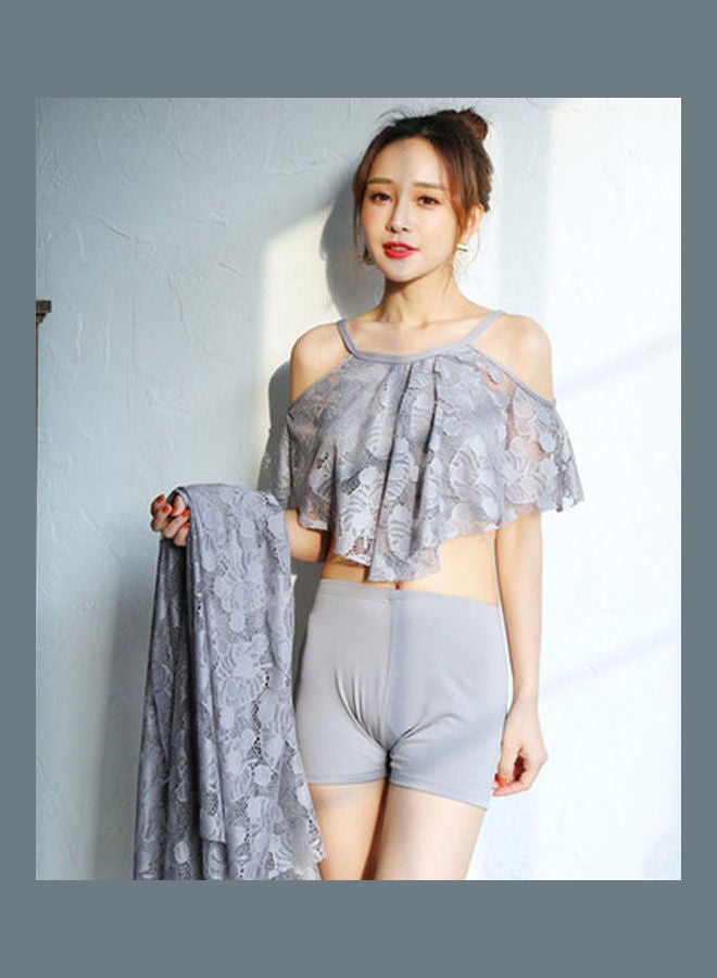 Spring Three-Piece Suit Dark Grey - Image 2