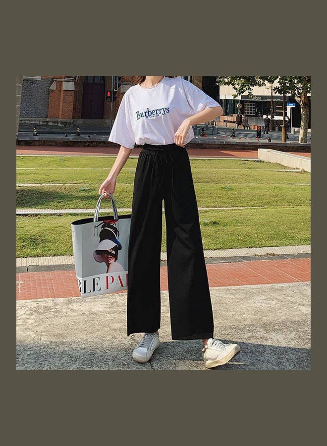 Summer Wide-Leg Pant Black - Image 3