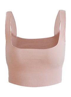 Sling Vest Summer Crop Top Pink