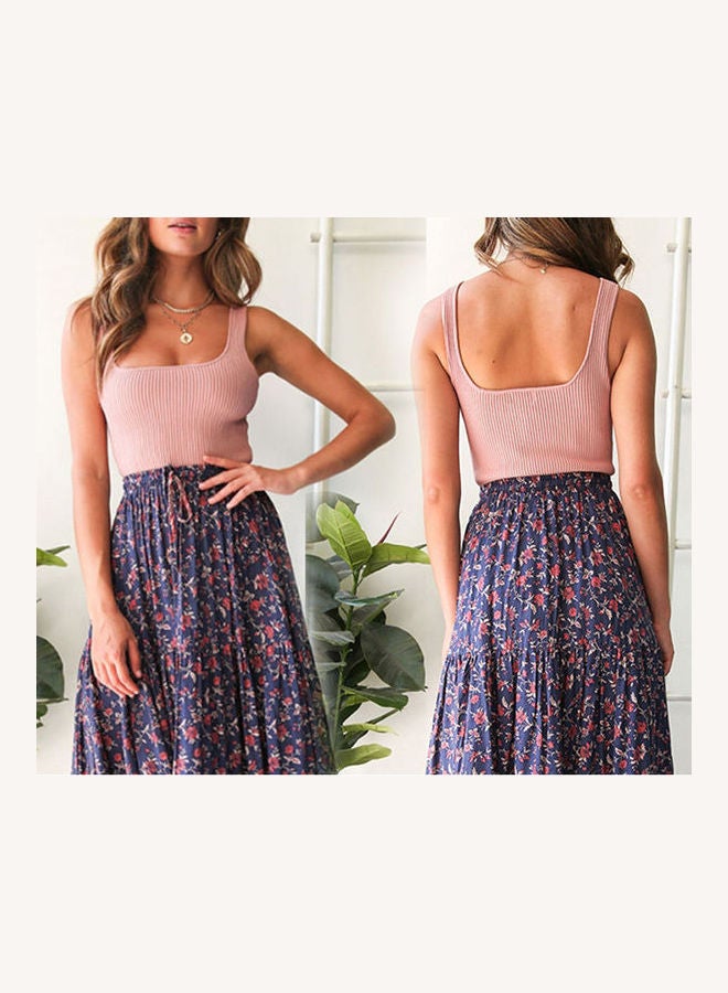 Generic - Sling Vest Summer Crop Top Pink - Image 1