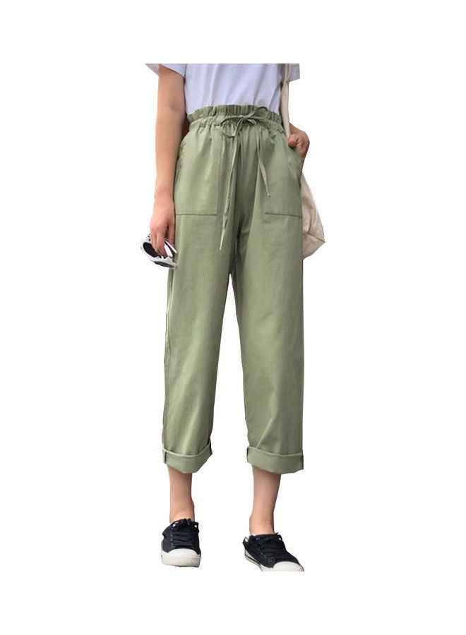 Women Casual Trouser Green - Image 1