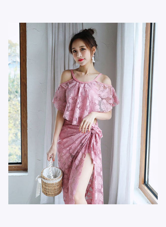 Generic - Spring Three-Piece Suit Pink - Image 1