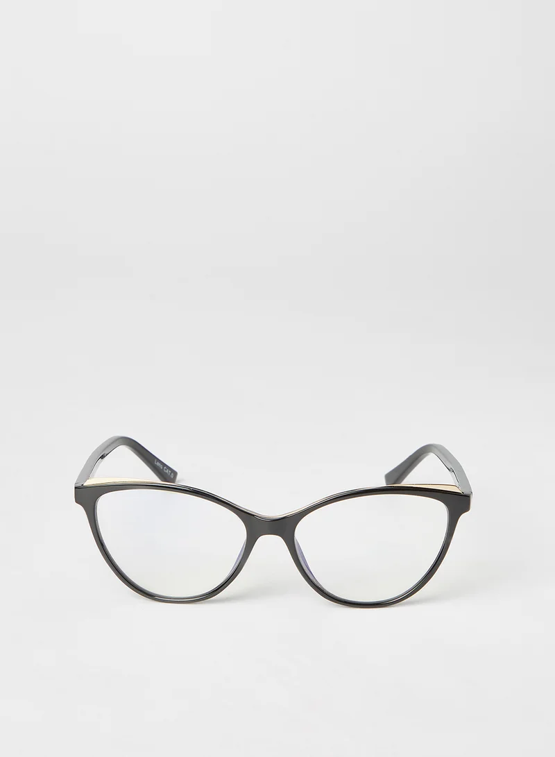 Quay Women's Please Advise Cat Eye Blue Light Glasses