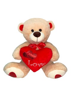RUBIE'S Valentine Plush Bear With Heart 30cm 