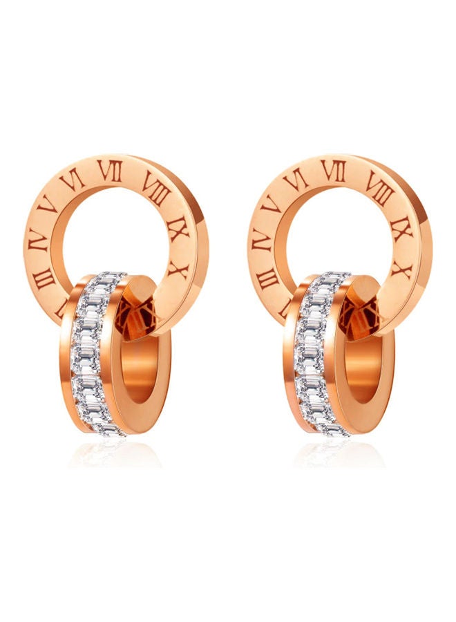 AIWANTO - Trendy Interlocking Roman Numerals - Image 1