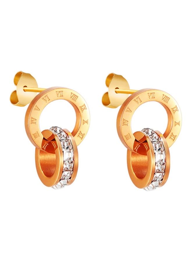 AIWANTO - Trendy Interlocking Roman Numerals - Image 1