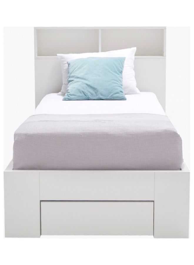 Home Box - Halmstad Oslo 3-Drawer Single Bed White 90x200cm - Image 1