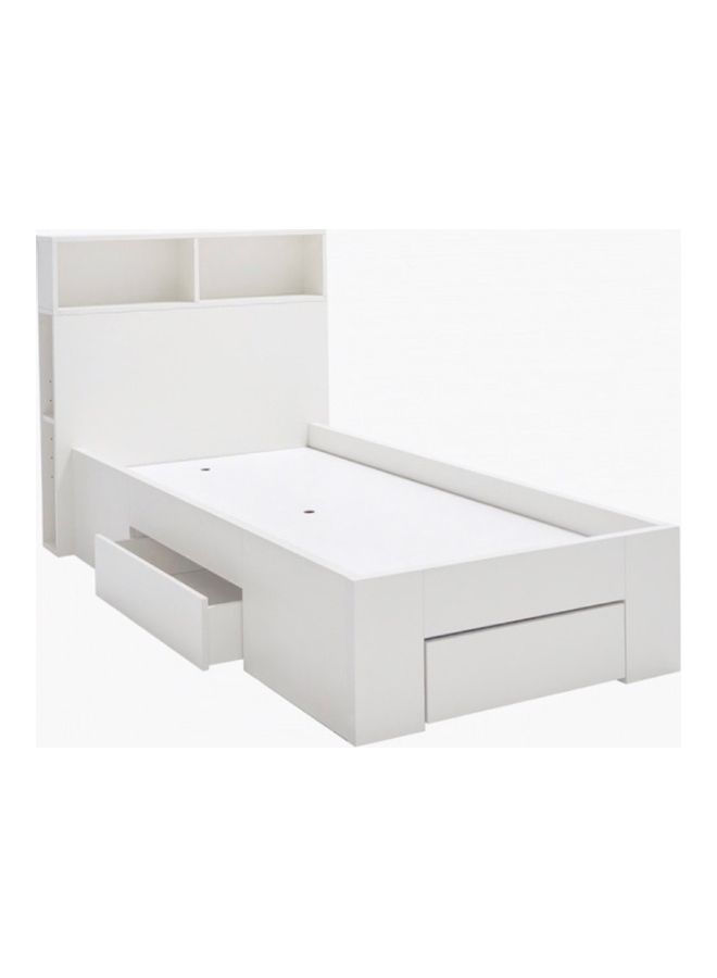 Home Box - Halmstad Oslo 3-Drawer Single Bed White 90x200cm - Image 1