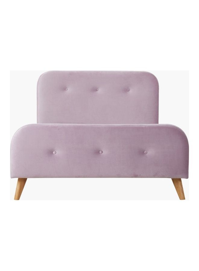 Home Box Sweden Twin Upholstered Bed Purple 120x200cm  - Image 3