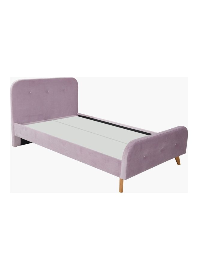 Home Box Sweden Twin Upholstered Bed Purple 120x200cm  - Image 4