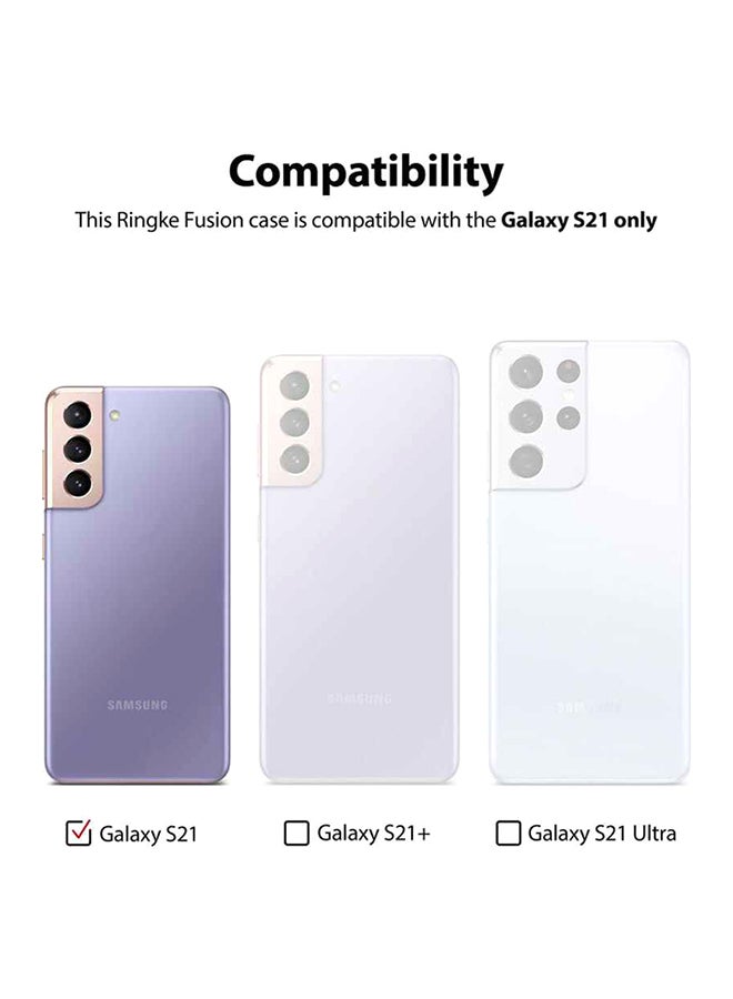 Ringke Protective Case Cover For Samsung Galaxy S21 Clear - Image 5