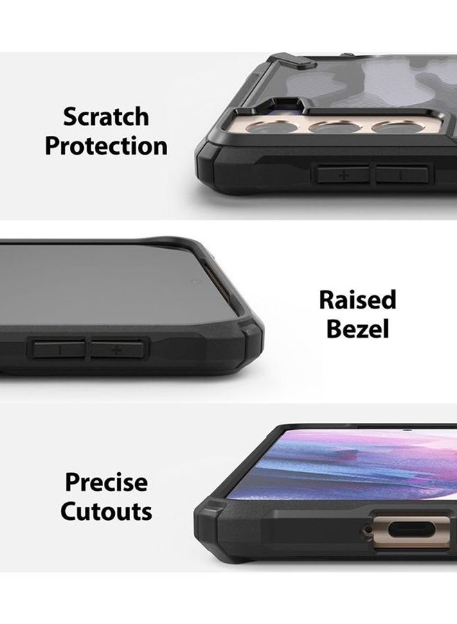 Ringke Protective Case Cover For Samsung Galaxy S21 Plus Camo Black - Image 5