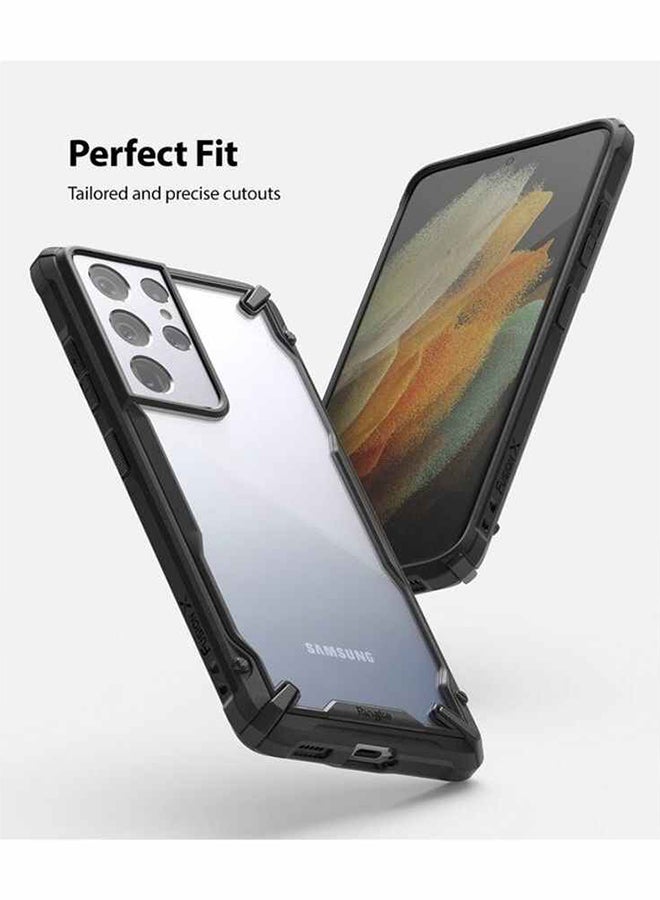 Ringke Protective Case Cover For Samsung Galaxy S21 Ultra Black - Image 3