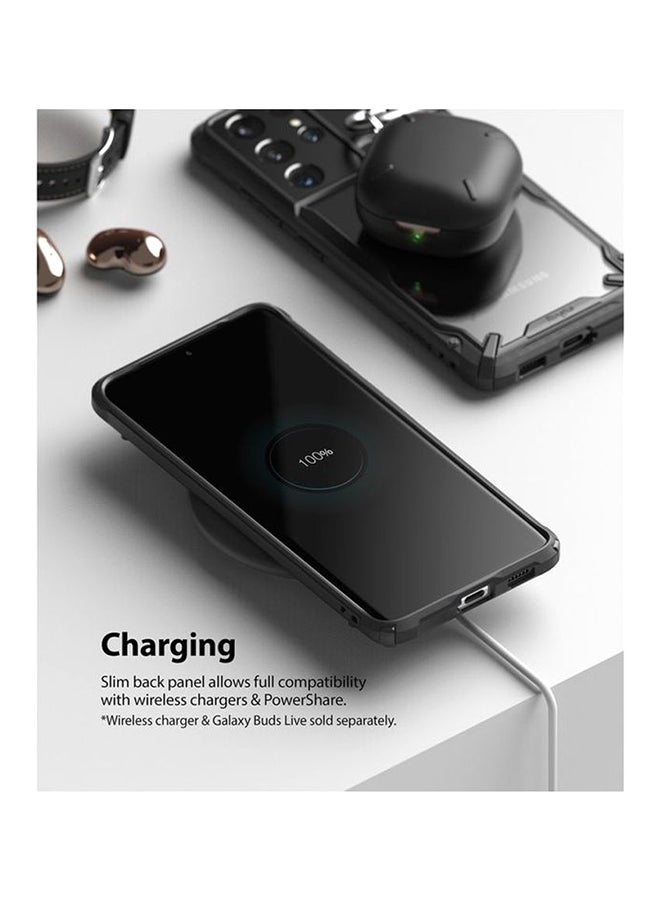 Ringke Protective Case Cover For Samsung Galaxy S21 Ultra Black - Image 4