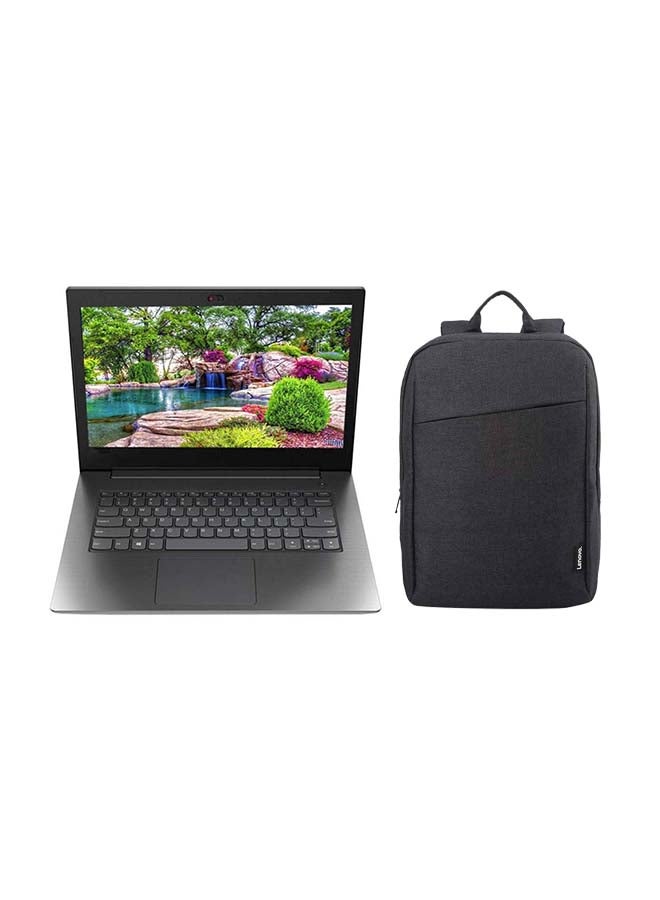 Lenovo V130-15IGM Laptop With 15.6-Inch Display, Celeron N4000 Processor/4GB RAM/1TB HDD/DOS/Intel HD Graphics 600 With B210 Backpack English/Arabic Iron Grey  - Image 1