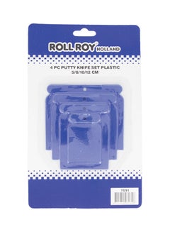Roll Roy 4-Piece Putty Knife Set Blue  - Image 2